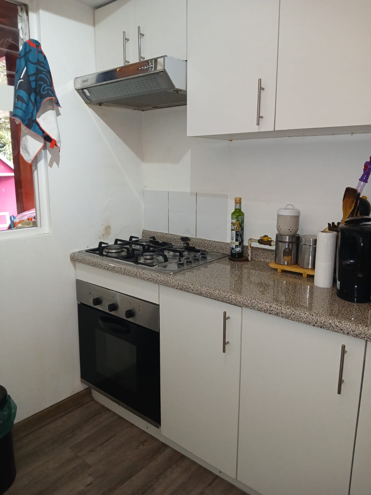 Cocina, encimera a gas