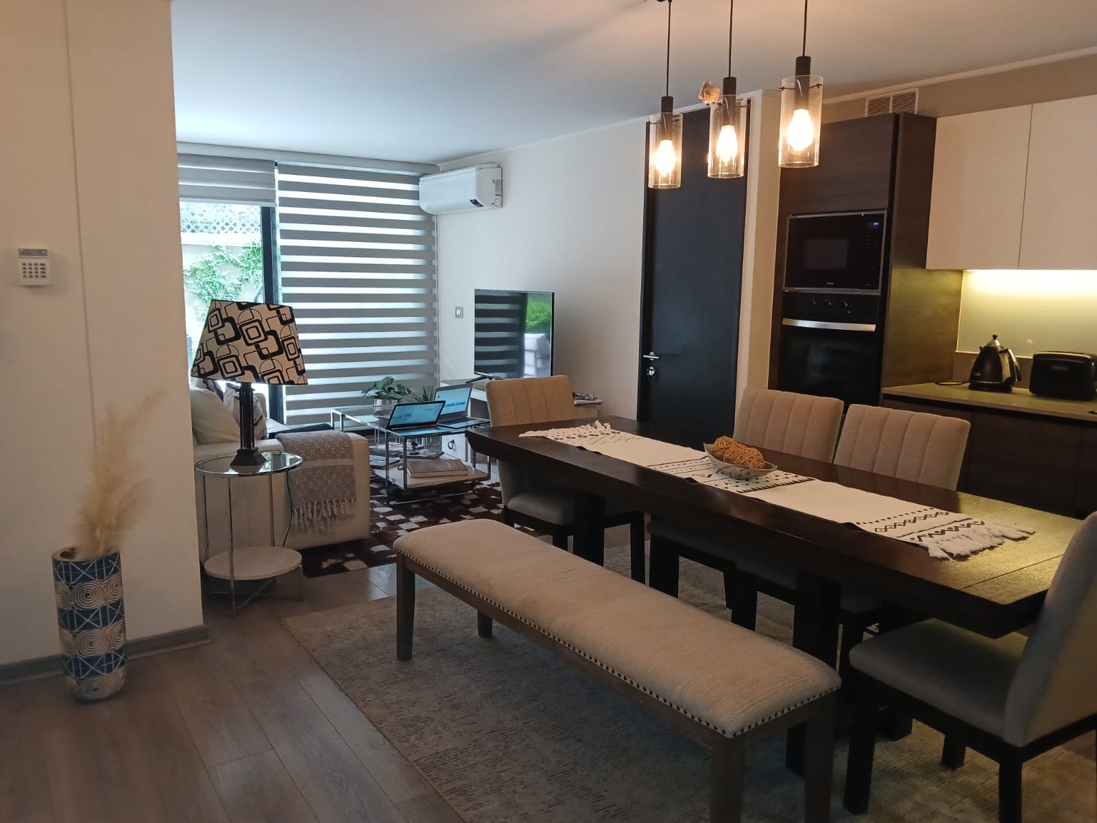 Arriendo departamento en primer piso, calle Holanda, Ñuñoa